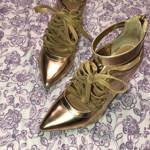 Gold Heels